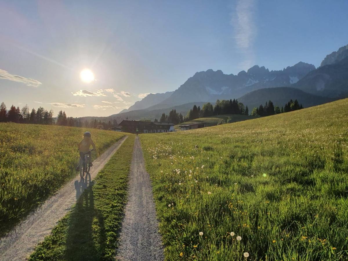 Haus Strobler Apartman Going am Wilden Kaiser Kültér fotó